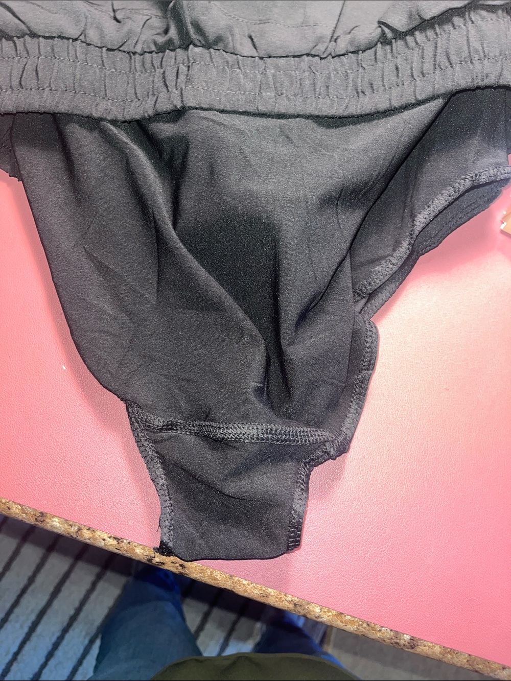 3 pair Black Women's Layered Running Shorts. NWOT - Picture 3 of 9